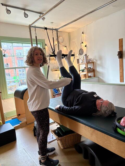 Claire teaching Polestar Comprehensive