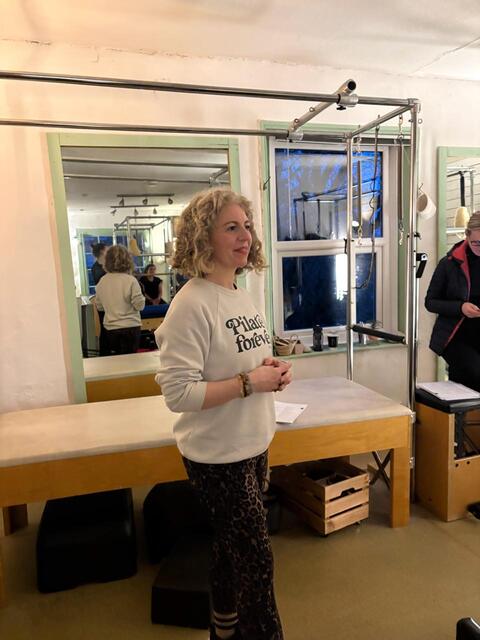 Claire teaching Polestar Comprehensive